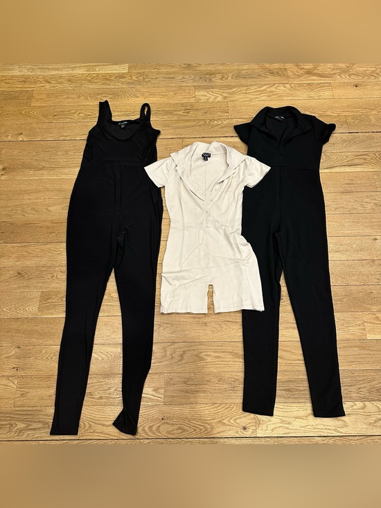 PrettyLittleThing Pants - MATERNITY JUMPSUIT LOT SIZE 4